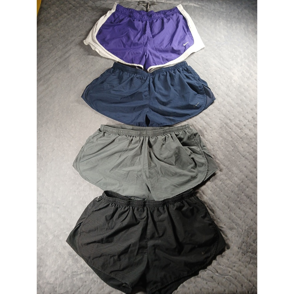 🔥INSTANT GYM WARDROBE! Lot of 4 NikeTempoDri-FIT Womens Running Shorts XL🏋️♀️ - Picture 1 of 13